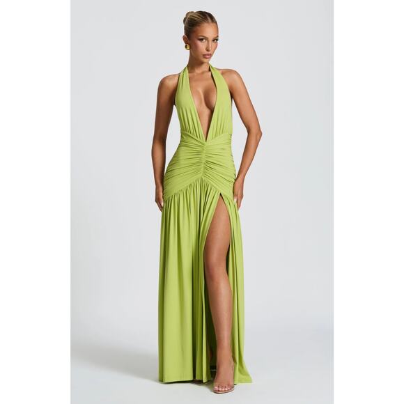 Babyboo Dresses & Skirts - NEW Babyboo Melania Maxi Dress in Olive Green Size Small